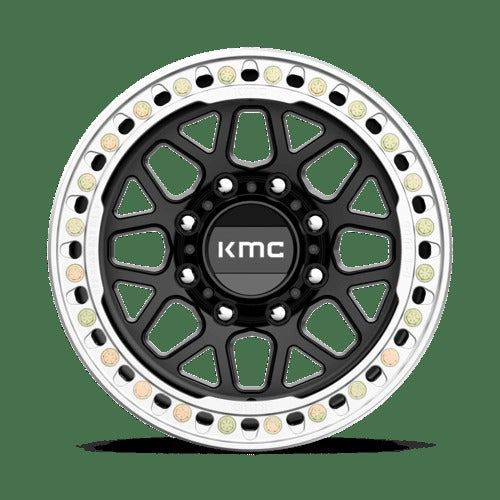 KM235 17X9 8X6.5 S-BLK -38MM