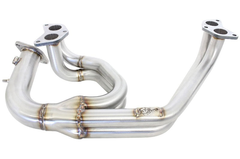 aFe Power Twisted Steel Long Tube Header 02-19 Subaru Impreza WRX/STI/Legacy (Unequal Length)