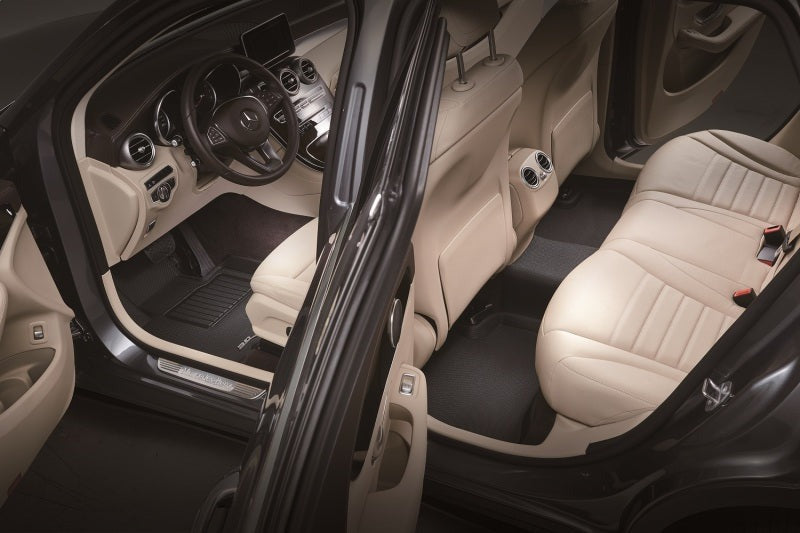 3D MAXpider Kagu Floor Mat - Black - 1st / 2nd / 3rd Row Bucket Seats - 2019-2024 Subaru Ascent