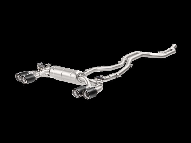 Akrapovic Evolution Line Cat Back Titanium with Carbon Tips for 2016-2017 BMW M2 F87 (Excl M2 Competition) - ME-BM/T/8H
