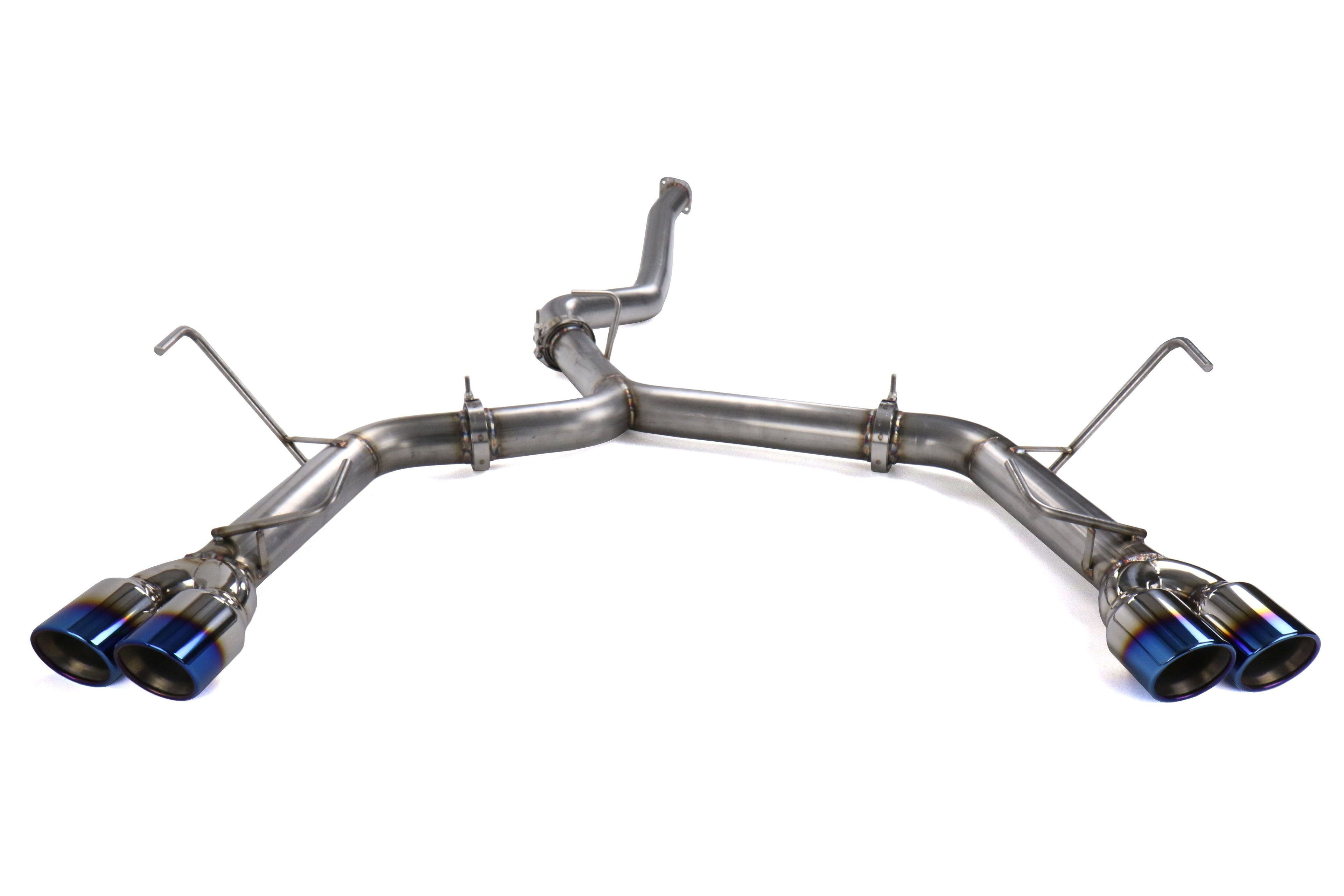 ETS Extreme Catback Exhaust System w/ Blue Tips -2015-2021 Subaru WRX / STI