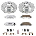 Power Stop Z26 Street Warrior Brake Kit - Rear - 2005-2009 Subaru Legacy