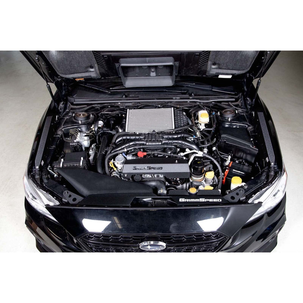 GrimmSpeed Fender Shrouds Black - 2015-2021 Subaru WRX / STI