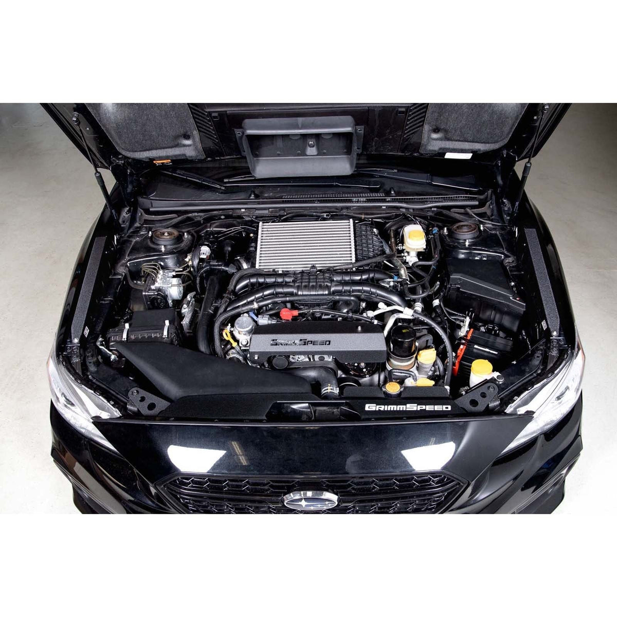 GrimmSpeed Fender Shrouds Black - 2015-2021 Subaru WRX / STI