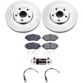 Power Stop 93-94 Lexus LS400 Front Z23 Coated Brake Kit