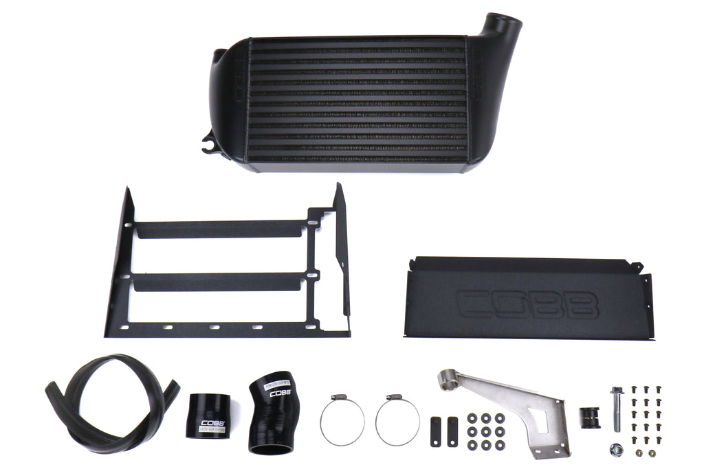 COBB Tuning Top Mount Intercooler Kit Black - 2015-2021 Subaru WRX