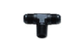 Vibrant Performance Male Flare to Pipe Tee Adapter Fitting, -6AN x 1/4in NPT, Automotive Performance Fabrication - Part 10462