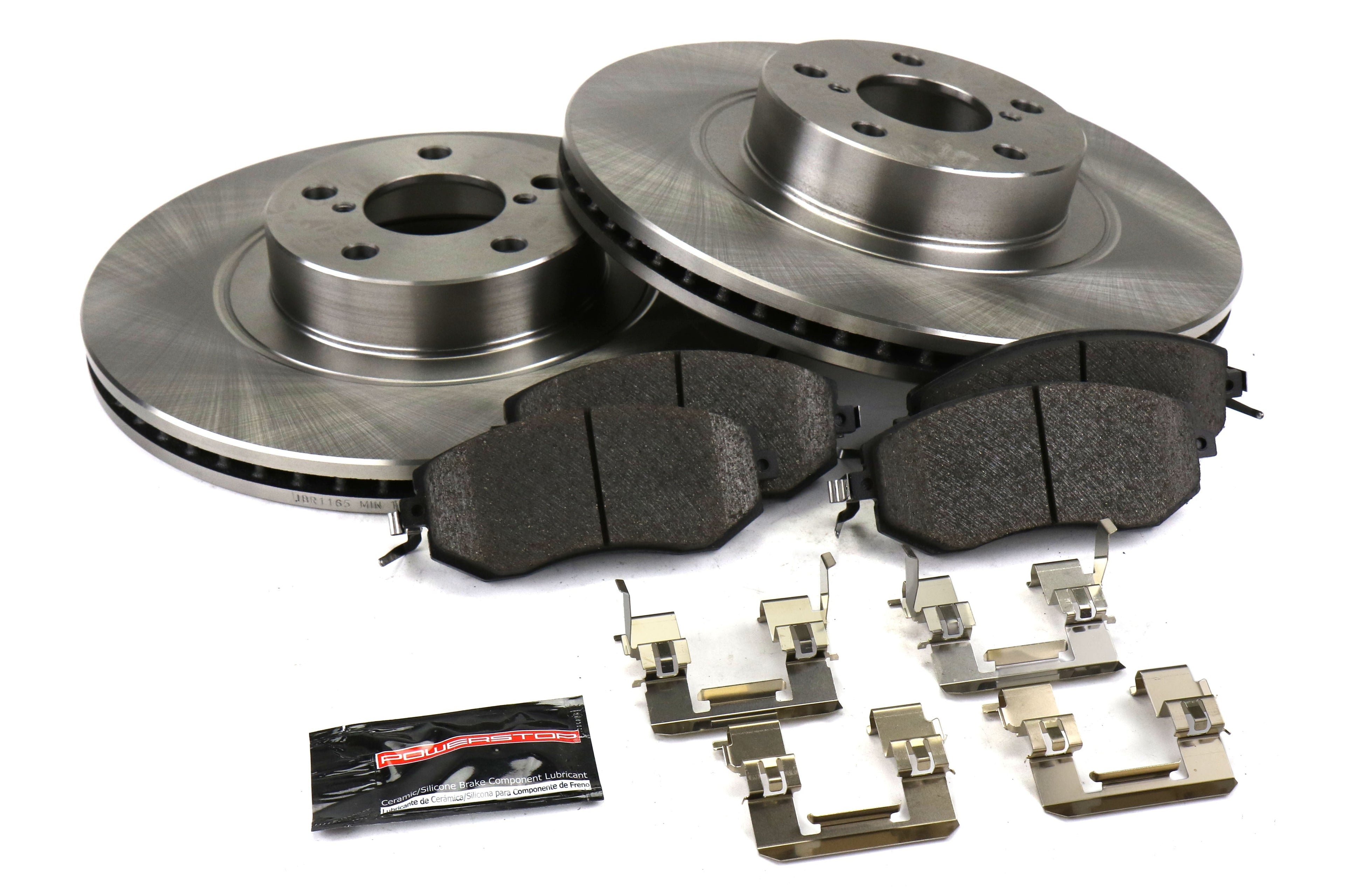 Power Stop Z17 Coated Brake Kit (Front) - 2013-2016 Scion FR-S / 2013-2020 Subaru BRZ / 2016-2021 Crosstrek / 2010-2018 Forester / 2013-2014 Outback / 2017-2019 Toyota 86