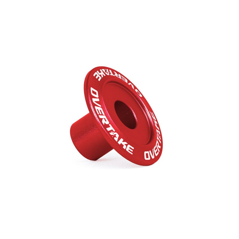 Overtake Top Mount Intercooler Isolator Bushings - Red - Subaru Models