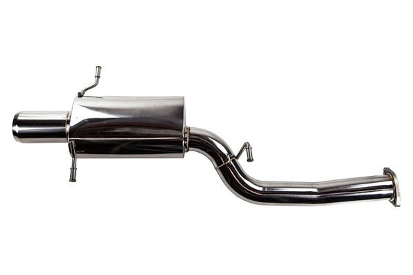 TurboXS Axleback Muffler 4in Polished Stainless Tip - 2002-2007 Subaru WRX / 2004-2007 STI