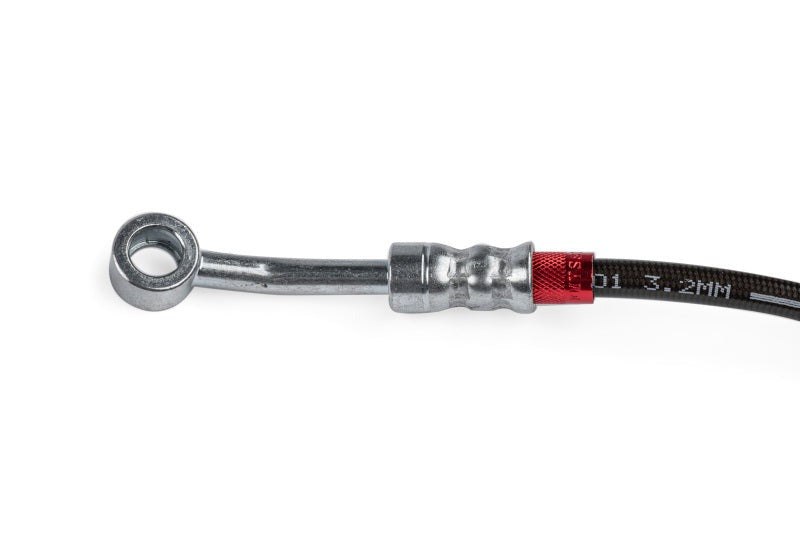 APR 17-20 Audi RS3/15-24 Volkswagen Golf R Braided Stainless Steel Brake Line Set - Rear