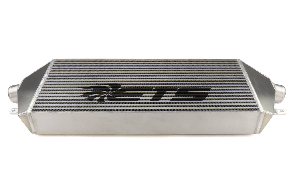 ETS Front Mount Intercooler Silver 3" Core Black Stencil - 2008-2014 Subaru WRX / STI