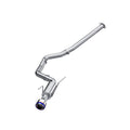 MBRP T304 Stainless Steel 3in Cat-Back - Single Rear Exit w/ Burnt End Tips - 2015-2021 Subaru WRX 2.0L / STI 2.5L / 2011-2014 Sedan