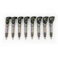 S&S Diesel 45% Over Reman Injector Set for 2004.5-2005 6.6L Duramax LLY - LLY-45SAC-R-SET