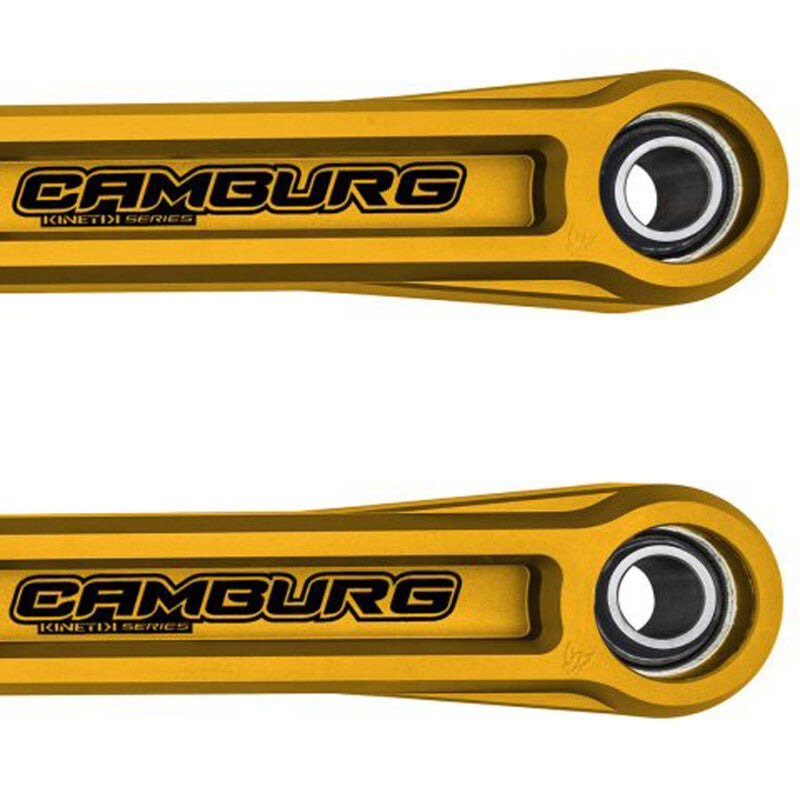 Camburg Ford Bronco 21-23 KINETIK Series Rear Billet Lower Trailing Arm Kit (Gold)