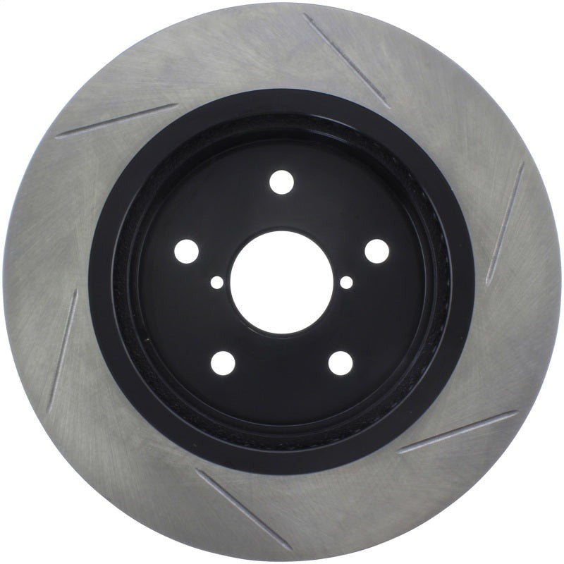 StopTech Slotted Sport Brake Rotor - Rear Right - 2016-2017 Subaru WRX (w/EyeSight)