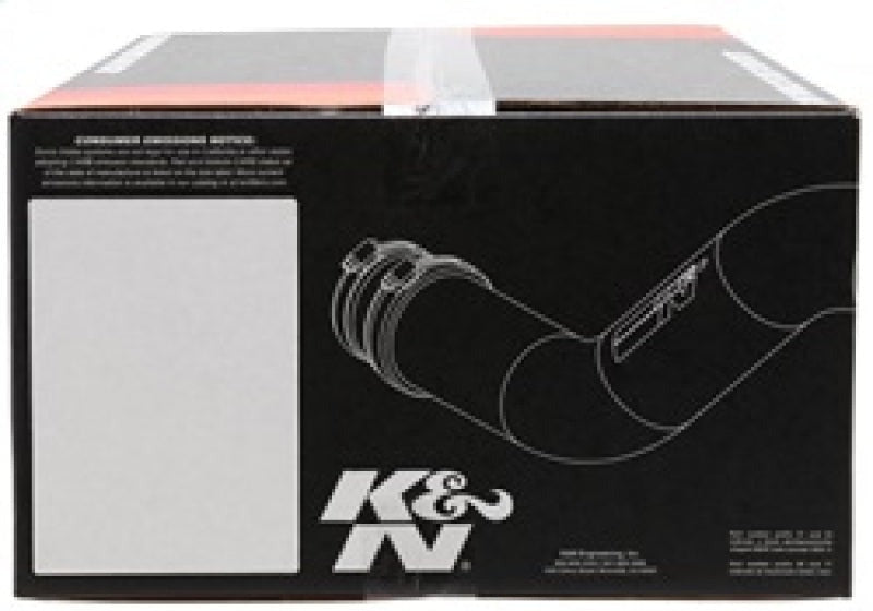 K&N Black Typhoon Short Ram Intake - 2008-2014 Subaru WRX / 2008-2014 STI