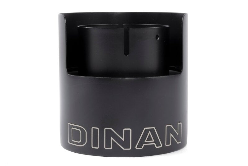 Dinan Double-Walled 4.5in Clamp-On Exhaust Tip - Black - 4.5in Outlet / 3in Inlet