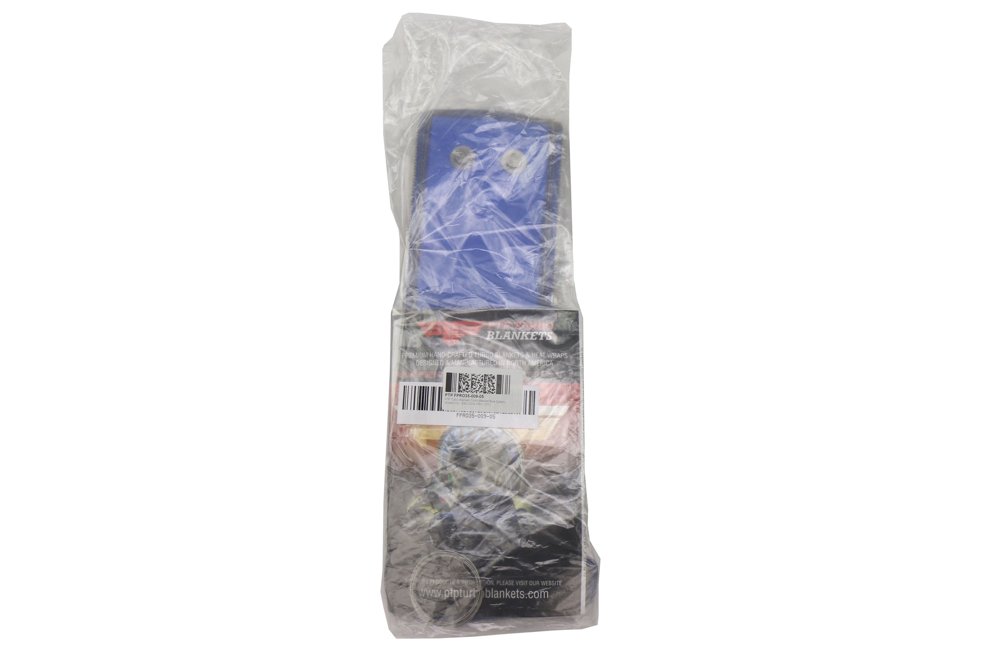 PTP Turbo Blankets Turbo Blanket Blue - Subaru Models (inc. 2002-2014 WRX / 2004-2021 STI)