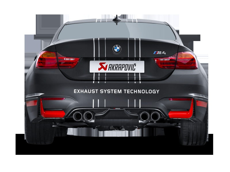 Akrapovic Rear Carbon Fiber Diffuser Matte for 2014-2017 BMW M4 (F82 F83) - DI-BM/CA/1