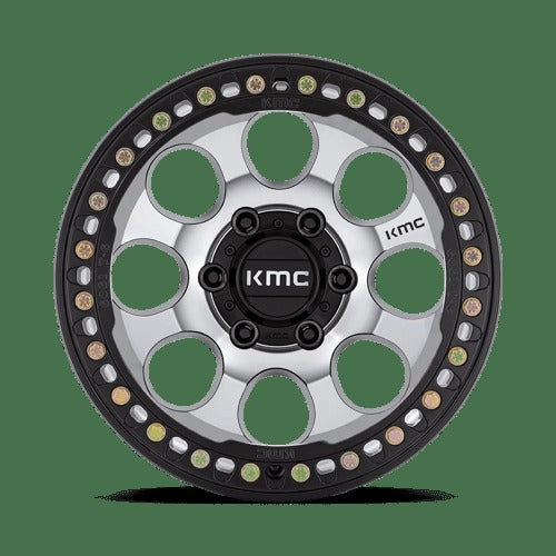 KM237 17X9 5X5.0 MACH-FC-BLK -38MM