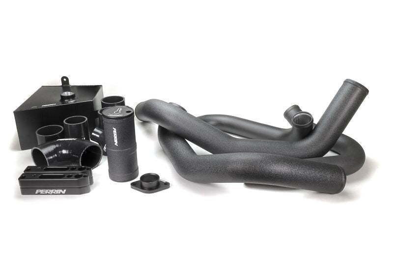 PERRIN Front Mount Intercooler Boost Tube Kit - Black - 2015-2021 Subaru WRX