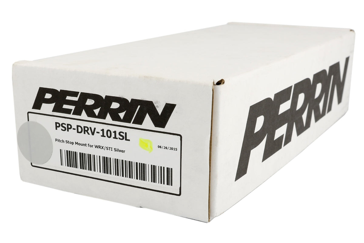 PERRIN Pitch Stop Mount Silver - Subaru Models (inc. 2002-2021 WRX / STI)