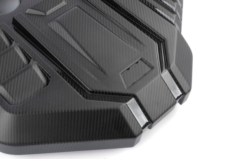 Dinan 21-27 BMW M2/M3/M4 (G80/G82/G87) Matte Carbon Fiber Engine Cover w/Gloss Accents