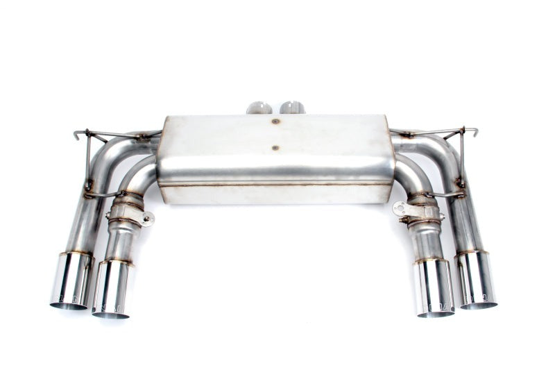 Dinan 15-19 BMW X5 M/X6 M (F85/F86) Free Flow Axleback Exhaust System - Polished Tips