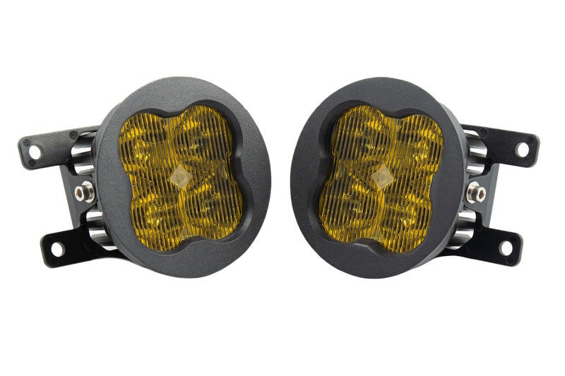 Diode Dynamics SS3 Max Type A Fog Light Kit ABL - Yellow SAE - Universal