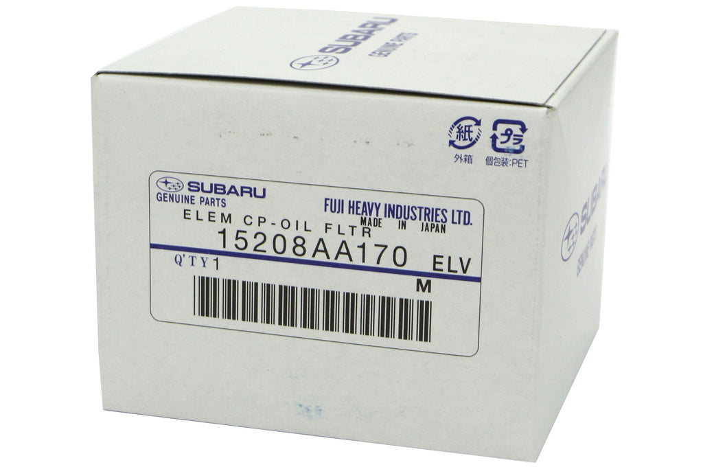 Subaru OEM Oil Filter, Subaru FA20T/24 Models - 2015-2026 Subaru WRX / 2022-2026 BRZ