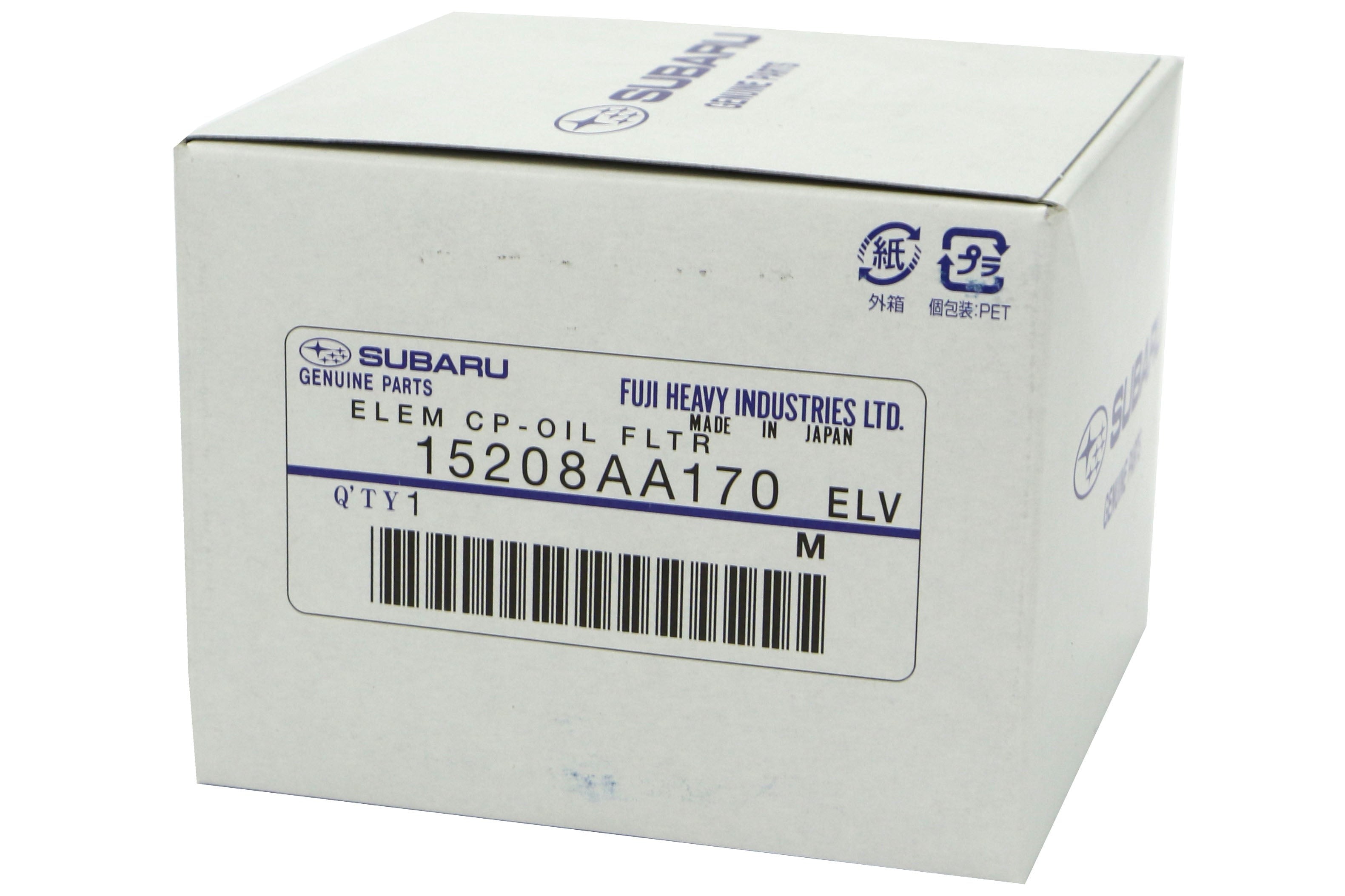 Subaru OEM Oil Filter, Subaru FA20T/24 Models - 2015-2026 Subaru WRX / 2022-2026 BRZ