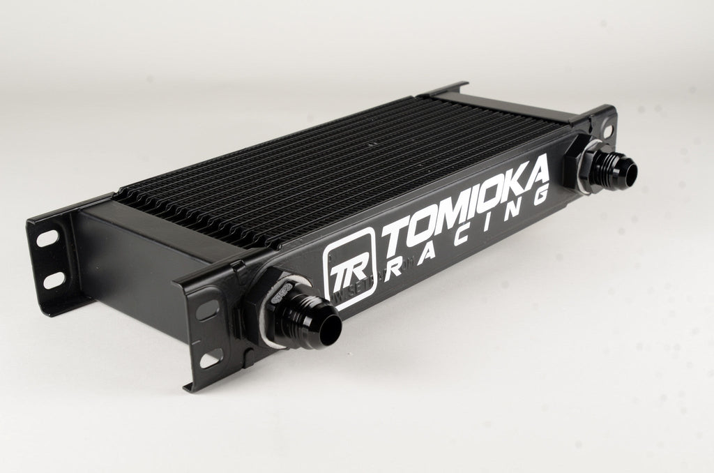 Tomioka Racing Oil Cooler Kit with Thermostat - 2008-2021 Subaru WRX / STI