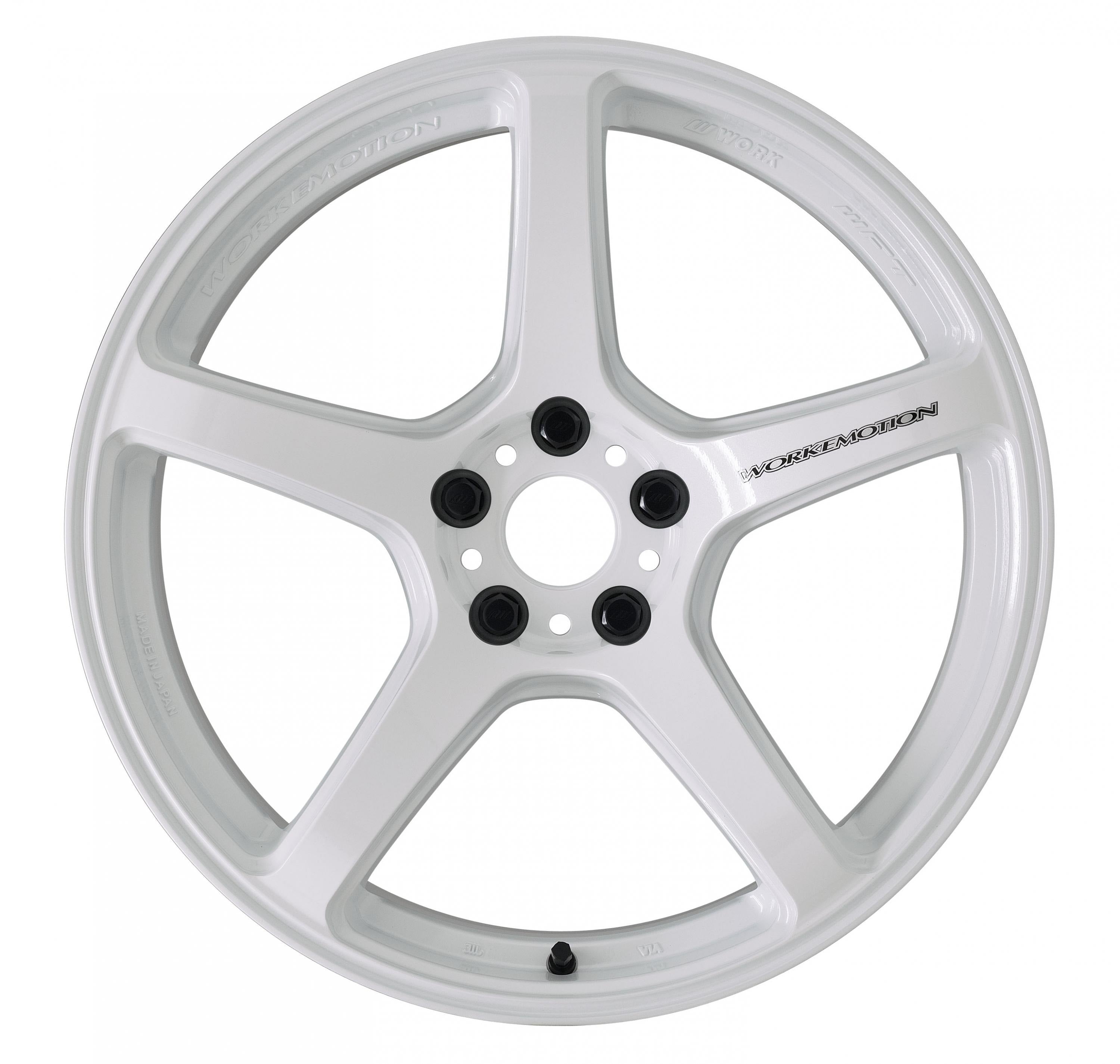 Work Wheels Emotion T5R Ice White 18x9.5 +38mm 5x114.3 (Sold as Pair) - 2015-2024 Subaru WRX / 2015-2021 STI / 2019-2024 Forester