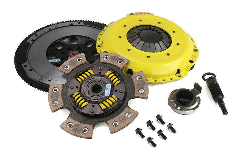 ACT Heavy Duty Race Sprung 6 Pad Clutch Kit w/ Streetlite Flywheel - 2006-2026 Subaru WRX