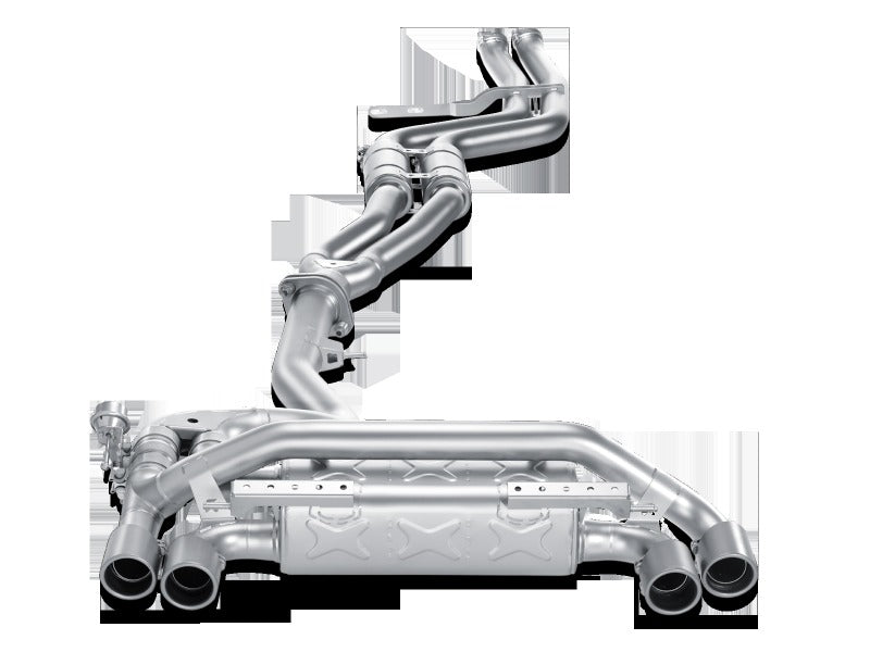 Akrapovic Evolution Line Cat Back Titanium (Requires Tips) for 2011-2012 BMW 1 Series M Coupe (E82) - ME-BM/T/3