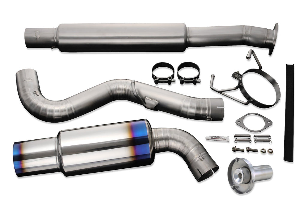 Tomei Expreme Ti Titanium Catback Exhaust Type 80 - 2013-2016 Scion FR-S / 2013-2020 Subaru BRZ / 2017-2020 Toyota 86