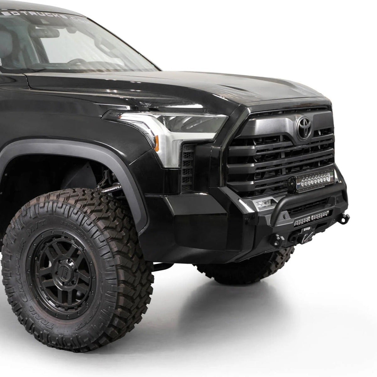 Addictive Desert Designs 2022+ Toyota Tundra Stealth Center Mount Front Bumper w/ Top Hoop