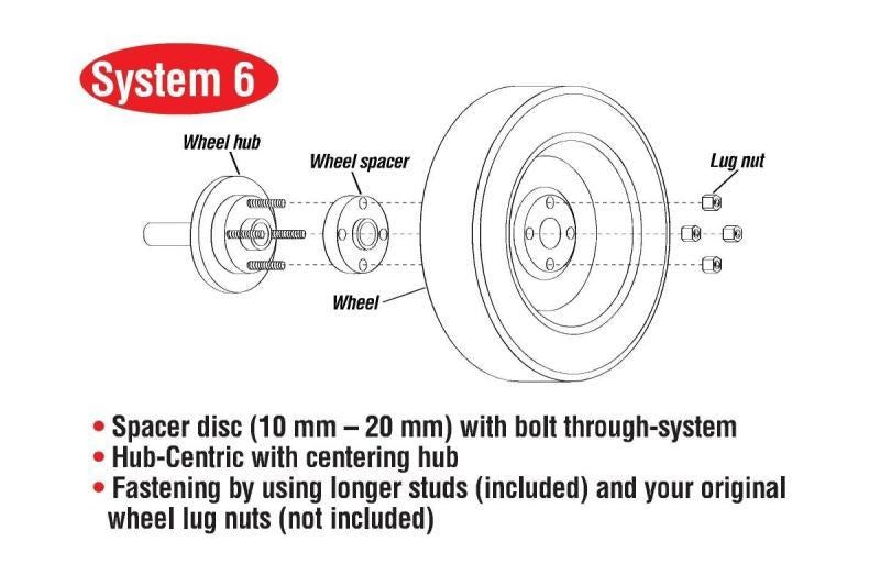 Eibach Pro-Spacer System - 5mm / 5x100 / Hub 56 - 2004-2007 Subaru WRX
