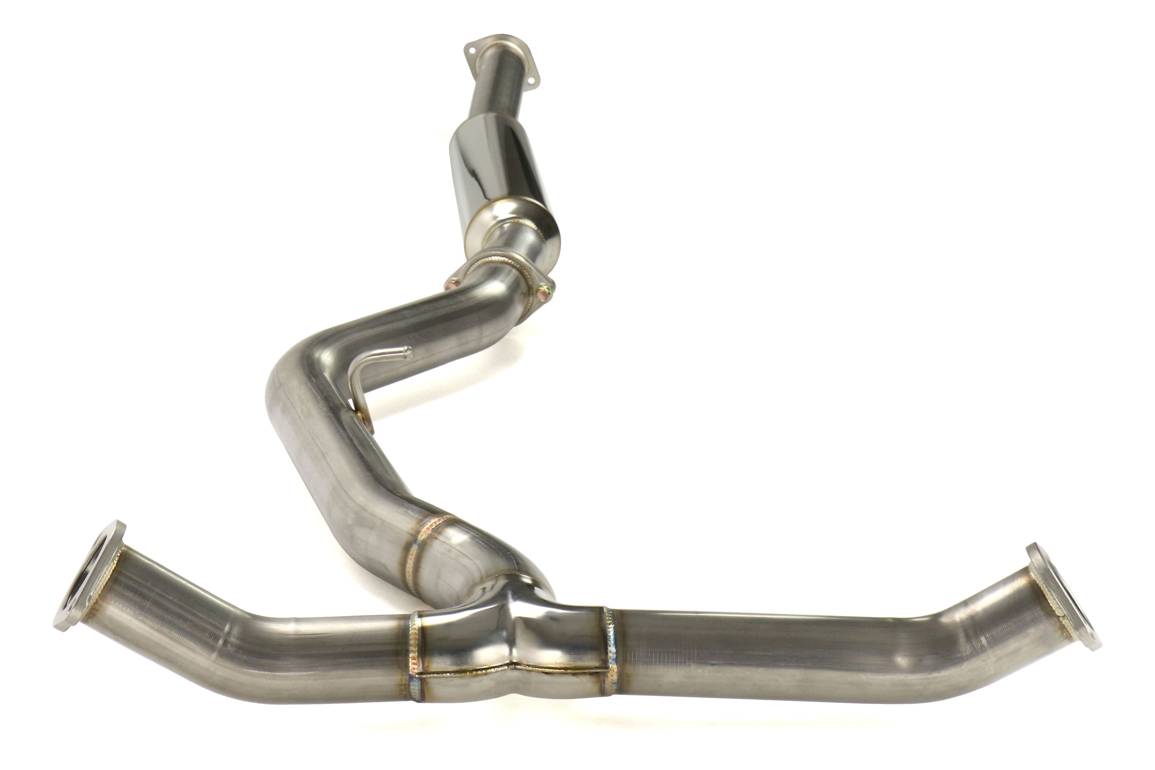 Remark Resonated Mid Pipe - 2015-2021 Subaru WRX / STI