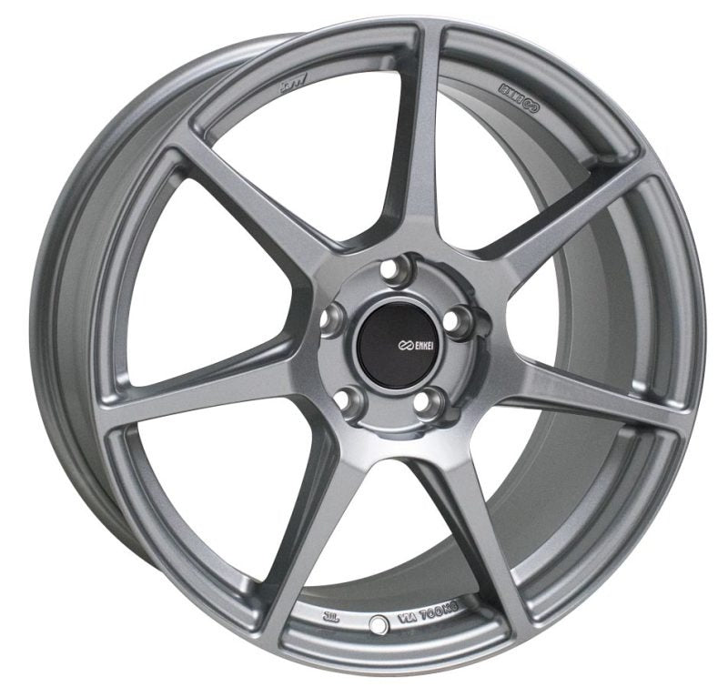 Enkei TFR 17x9 5x114.3 40mm Offset 72.6 Bore Diameter Storm Gray Wheel - 2005-2007 Subaru STI
