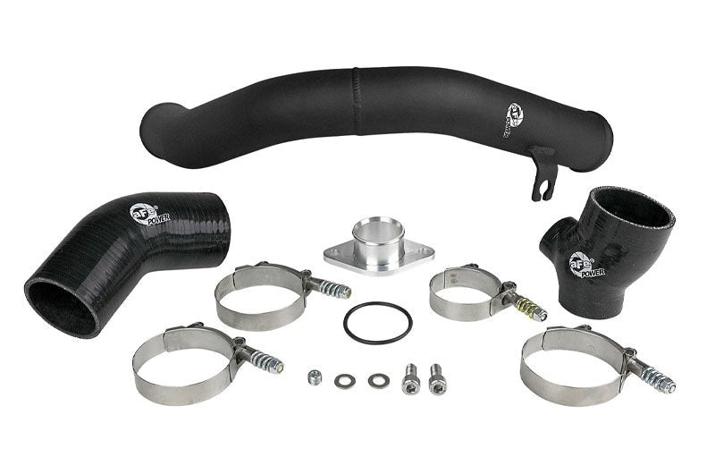 aFe BladeRunner 2.5in Aluminum Hot Side Charge Pipe 15-20 Subaru WRX 2.0T - Black