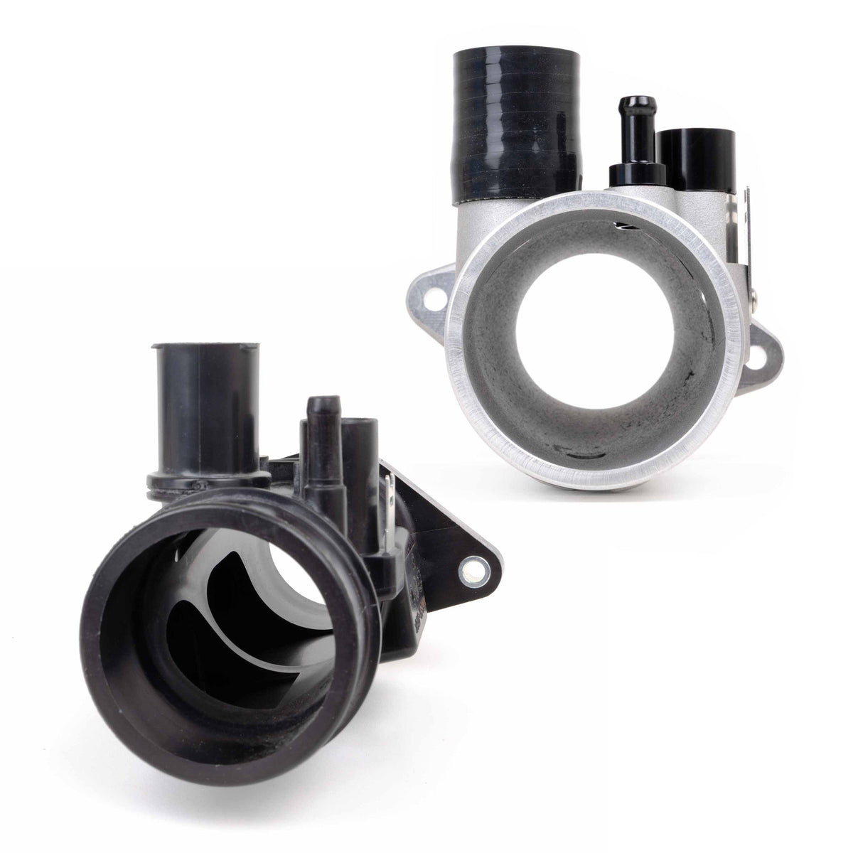 OVERTAKE Aluminum Turbo Inlet - Subaru 2015-2021 WRX, 2014-2018 Forester XT