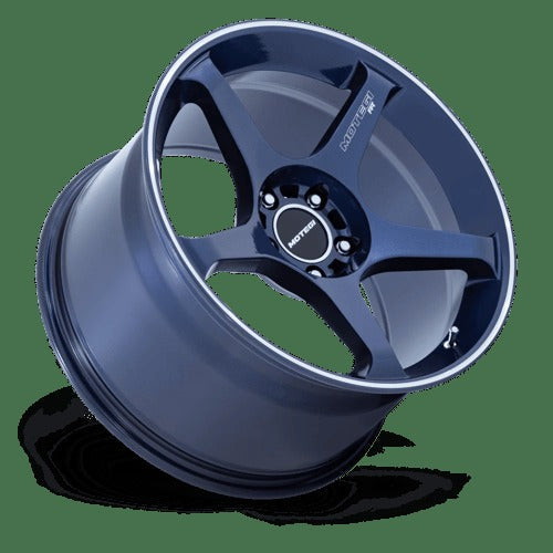 MR159 18X9.5 5X4.5 OB-BLU MCH 0MM