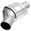 MagnaFlow HM Grade Universal Catalytic Converter- 2.50in Angled Inlet