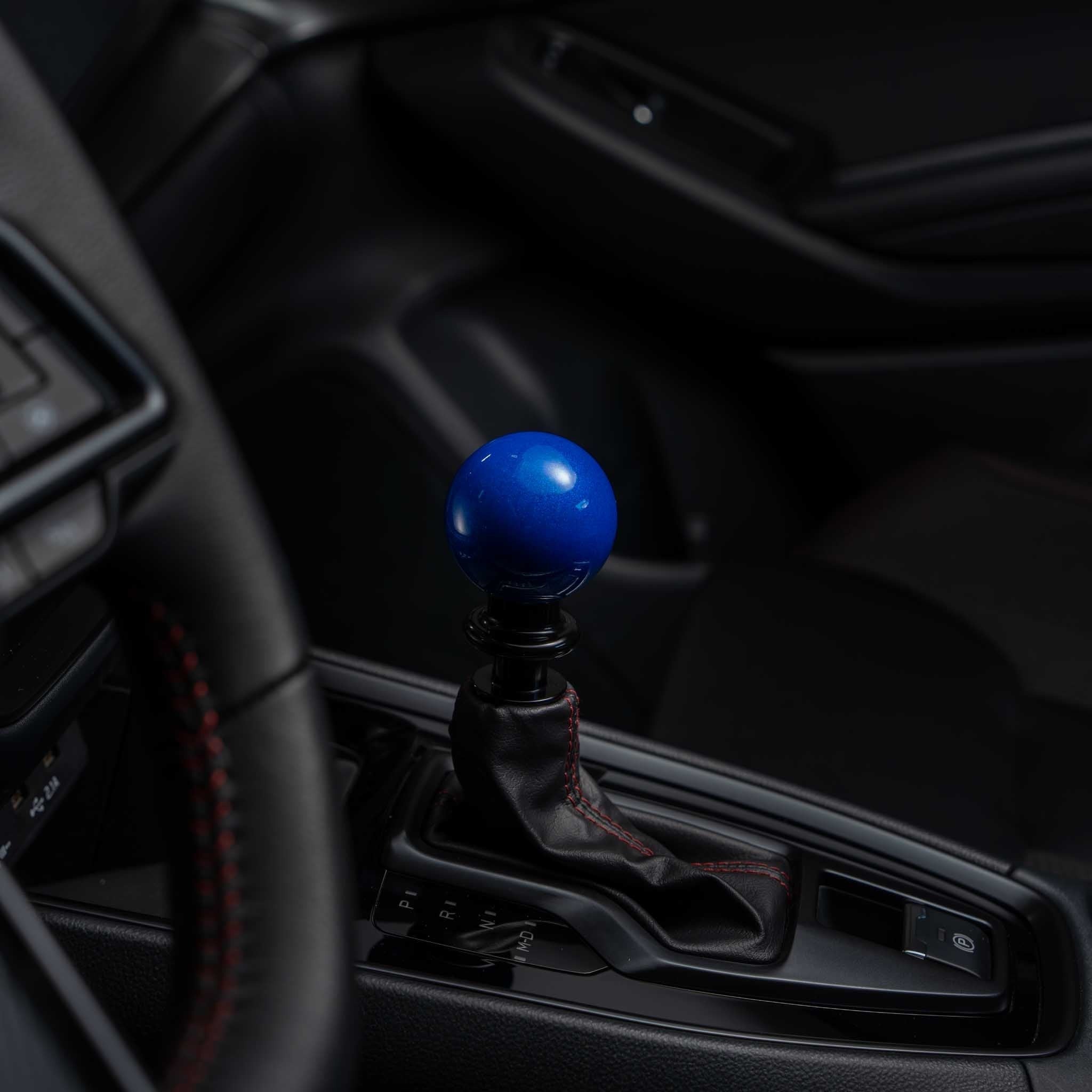 Billetworkz Automatic Shifter - Candy Blue - Fits Subaru CVT: WRX (2022+), Crosstrek (2024+), Forester (2025+), Impreza (2024+), Legacy/Outback (2015+)