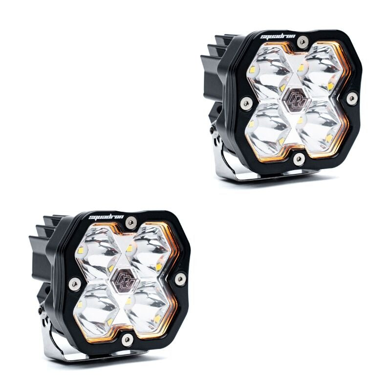 Baja Designs Squadron-R 2.0 Sport (Pair) LED Spot / No Harness
