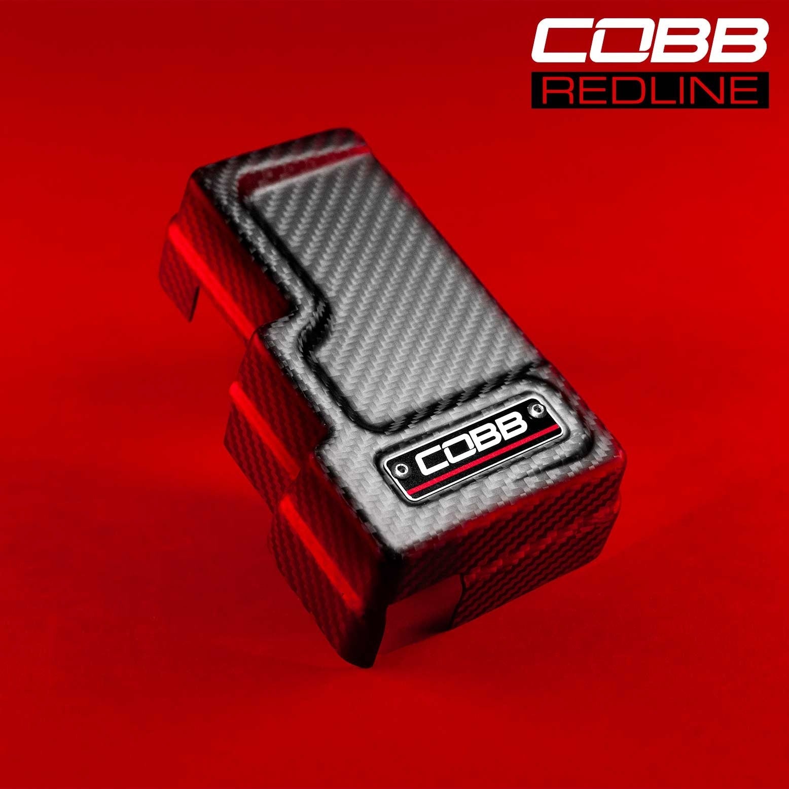 COBB Redline Matte Carbon Fiber Fuse Cover (Passenger Side) - 2022-2026 Subaru WRX