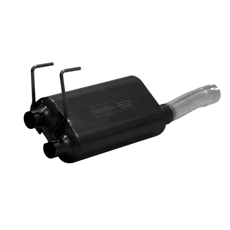 Flowmaster American Thunder 3-Inch Offset Inlet / Dual 2.25-Inch Outlets Muffler - 817568