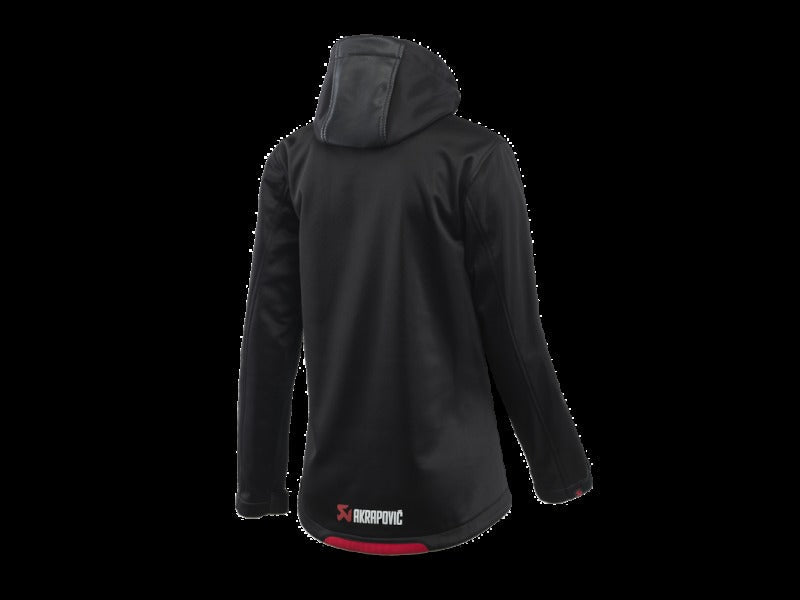 Akrapovic Womens Corpo Softshell Jacket Black - S - 802088